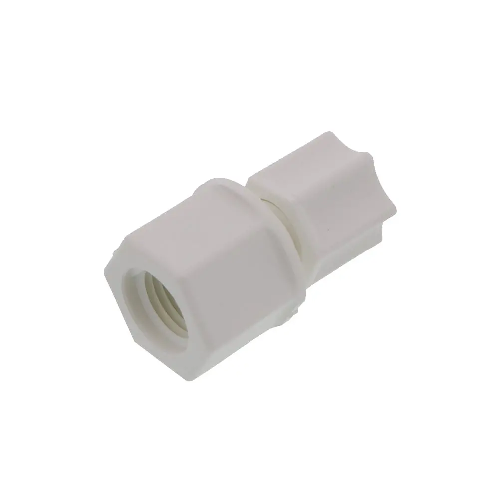 Jaco 25-4-4-P-O Polypropylene Female Connector 1/4 Od Tube X 1/4 Fpt 1