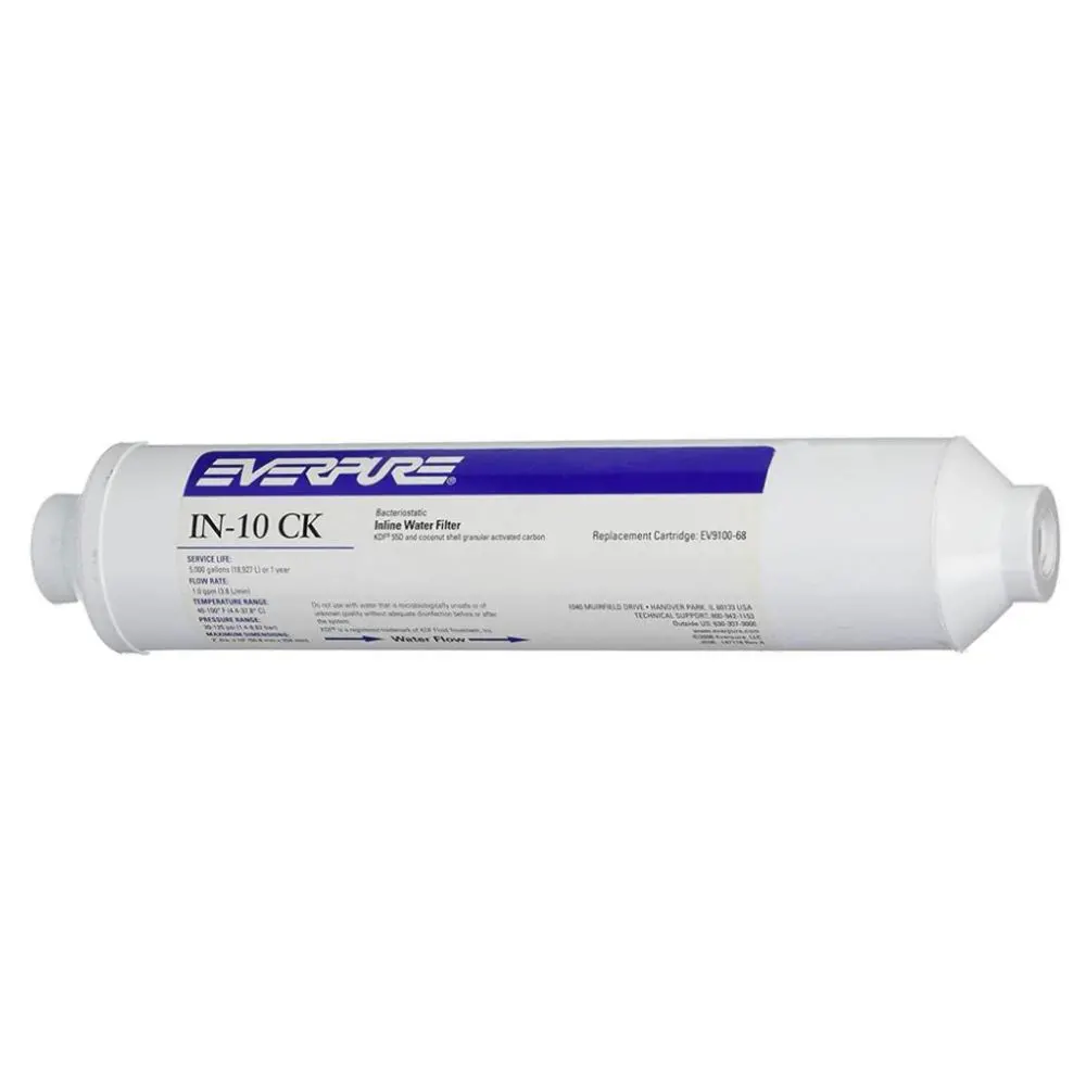 Everpure In-10 (Gs-210Extra-B-1/4) Ck In-Line Water Filter 1