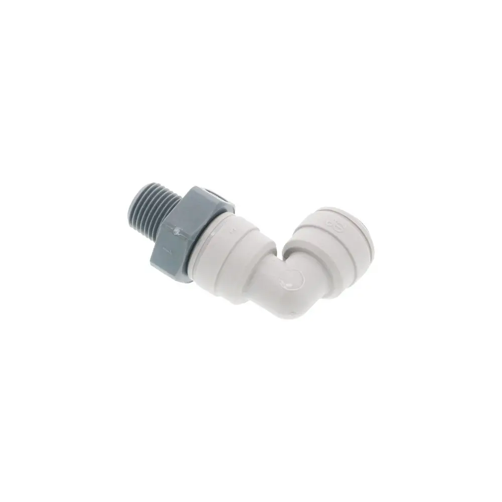 John Guest Swivel Elbow Nptf - 1/4 X 1/8  Nptf 1