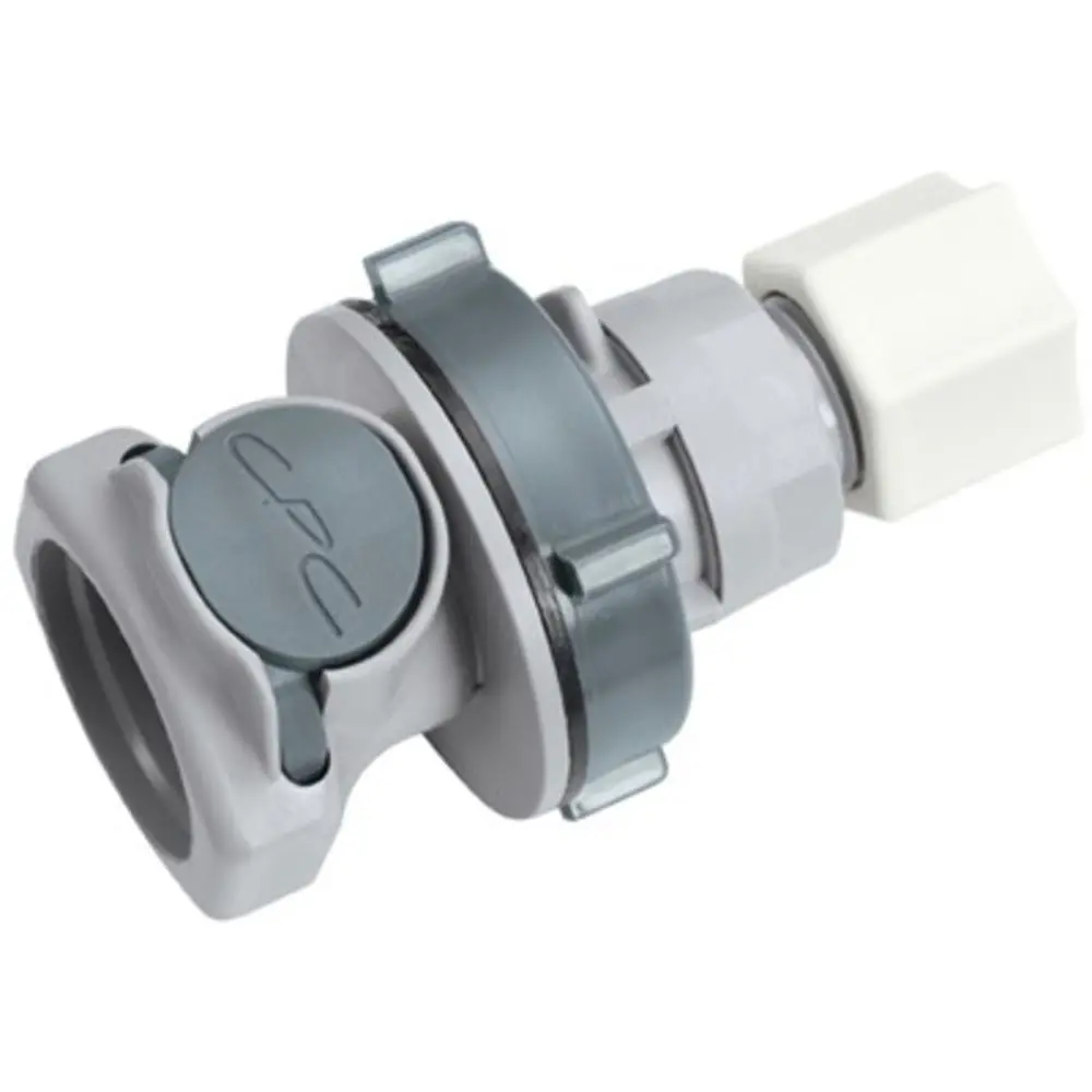 Jaco Non-Valved 3/8" Panel Mount Coupling Body 1
