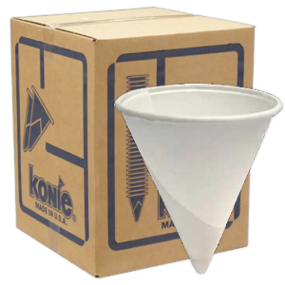 Konie Liquor Bottle Cap And Sample Cup 1.5 Oz Rolled Rim Case Of 5000 1