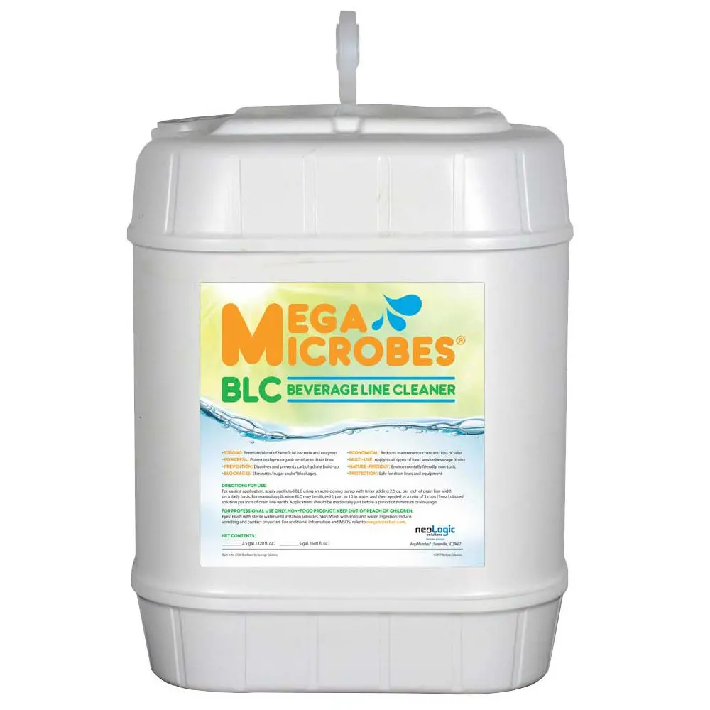 Megamicrobes Beverage Line Cleaner And Organic Waste Digester 5 Gallons 1