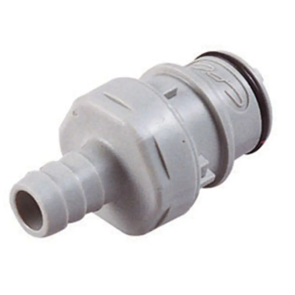 62700 Nsf Valved In-Line Hose Barb Coupling Insert 3/8 Id Barb 1