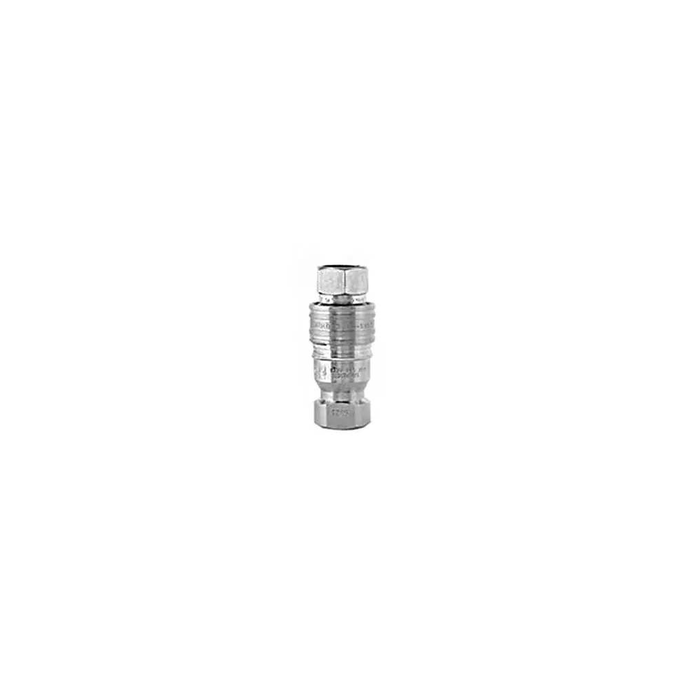 T&S Brass Ag-5D Gas Appliance Connectors, Quick Disconnect, 3/4" 1