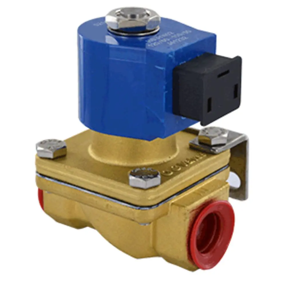 Gc Valves S211yf02n5dg4k Solenoid Valve Normally Closed Brass 1/2" Npt 120V 1