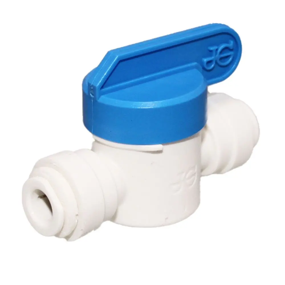 John Guest Shut-Off Valve-Polypro - 8Mm Tube X 8Mm Tube 1