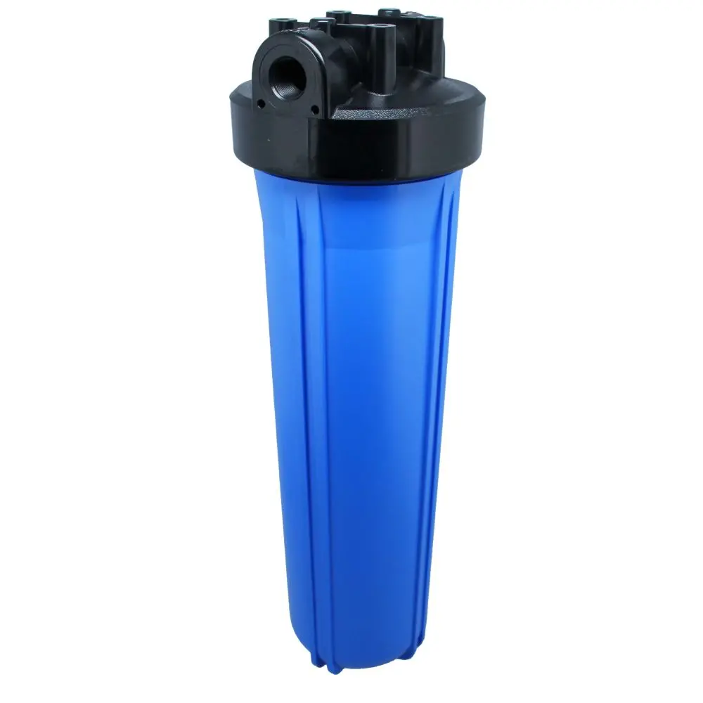 20" Neo-Pure Big Flow Filter Housing Blue Sump/Black Cap 3/4" Without Pressure Relief - Open Box 1