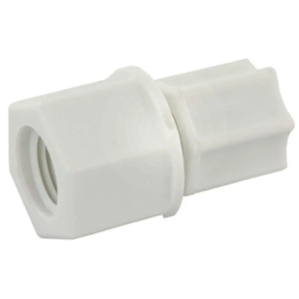Jaco 25-6-6-P-Pg Polypropylene Female Connector 3/8 Od Tube X 3/8 Fpt 1