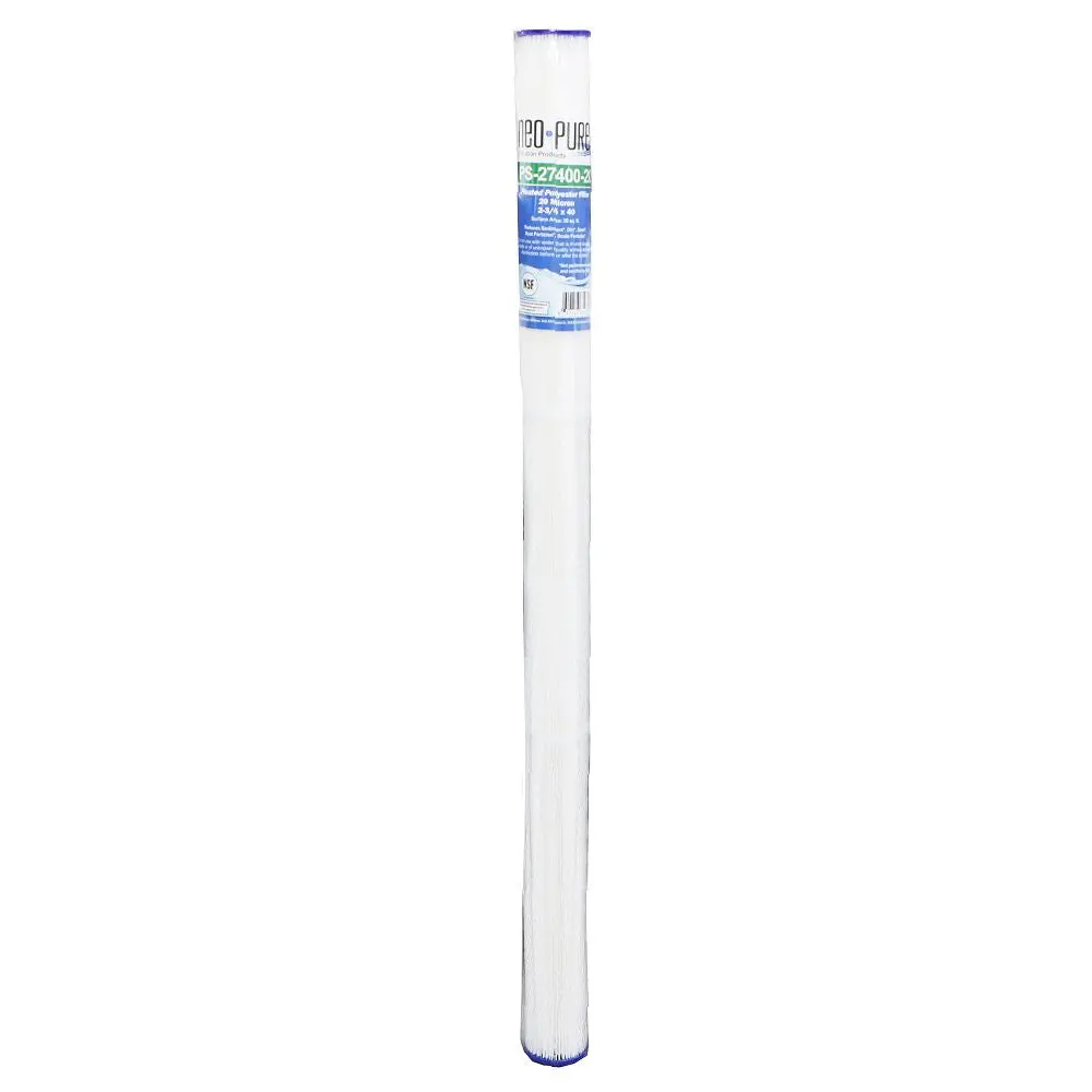 Neo-Pure Ps-27400-20 40" High Efficiency Pleated Filter 20 Micron 2