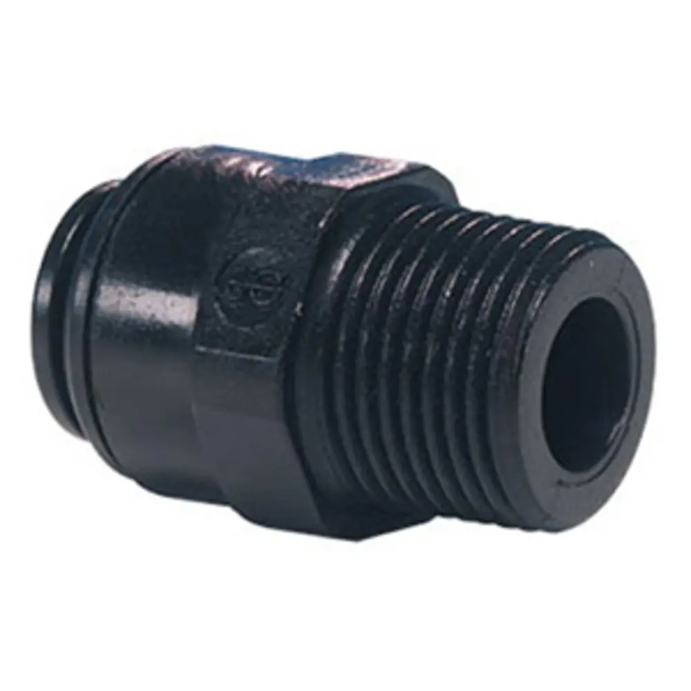 John Guest Male Connector Black Acetal - 15Mm X 3/4 Bsp 1