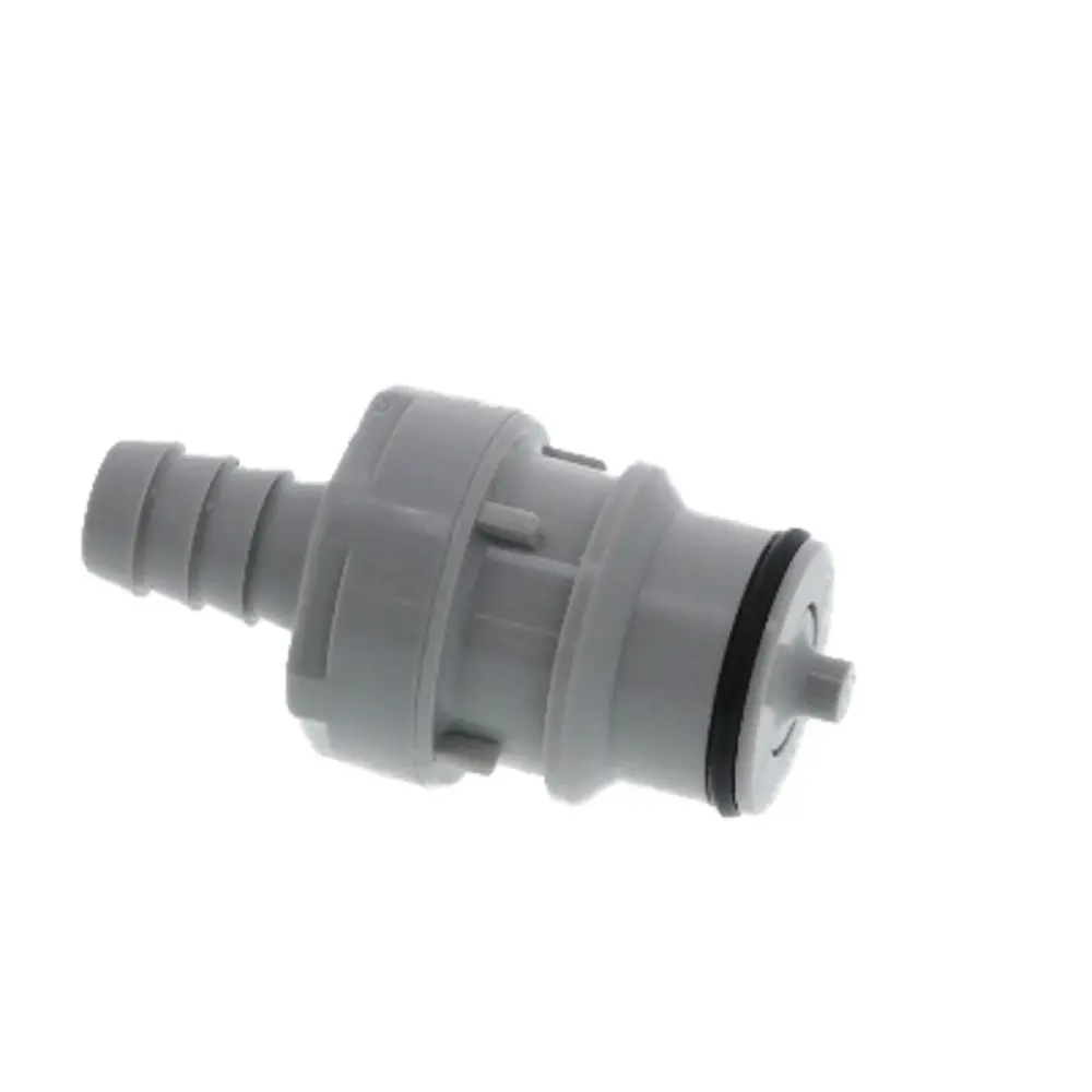62700 Nsf Valved In-Line Hose Barb Coupling Insert 3/8 Id Barb 2