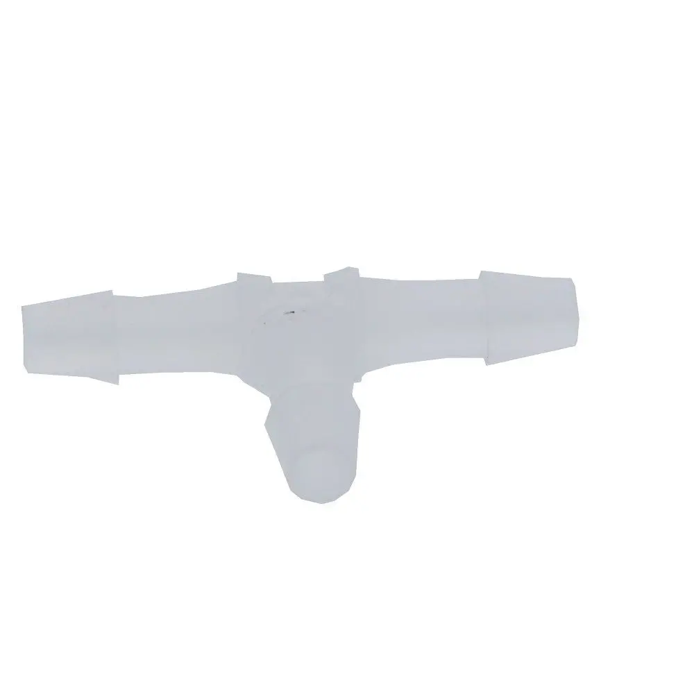 Fitquik Polypropylene Union Tee Barb Fitting - 1/4 Id X 1/4 Id X 1/4 Id 2