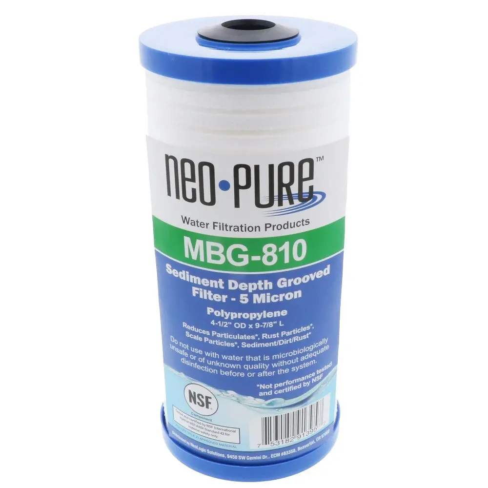 20" Bb Dual Gradient Polypropylene Sediment Filter 75/25 Mic 2