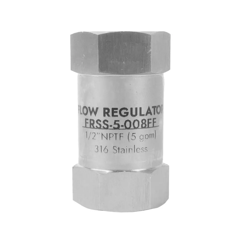 Neo-Pure Stainless Steel  Flow Control 5 Gpm Ss - 1/2 Fpt 1