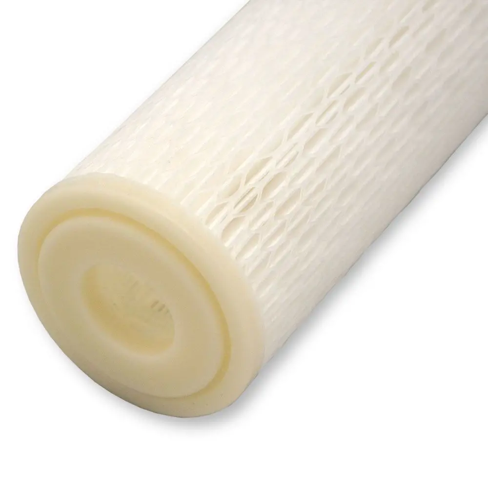 9-3/4" X 2-3/4" Flow-Max Pleated Poly - 1 Mic Abs 1