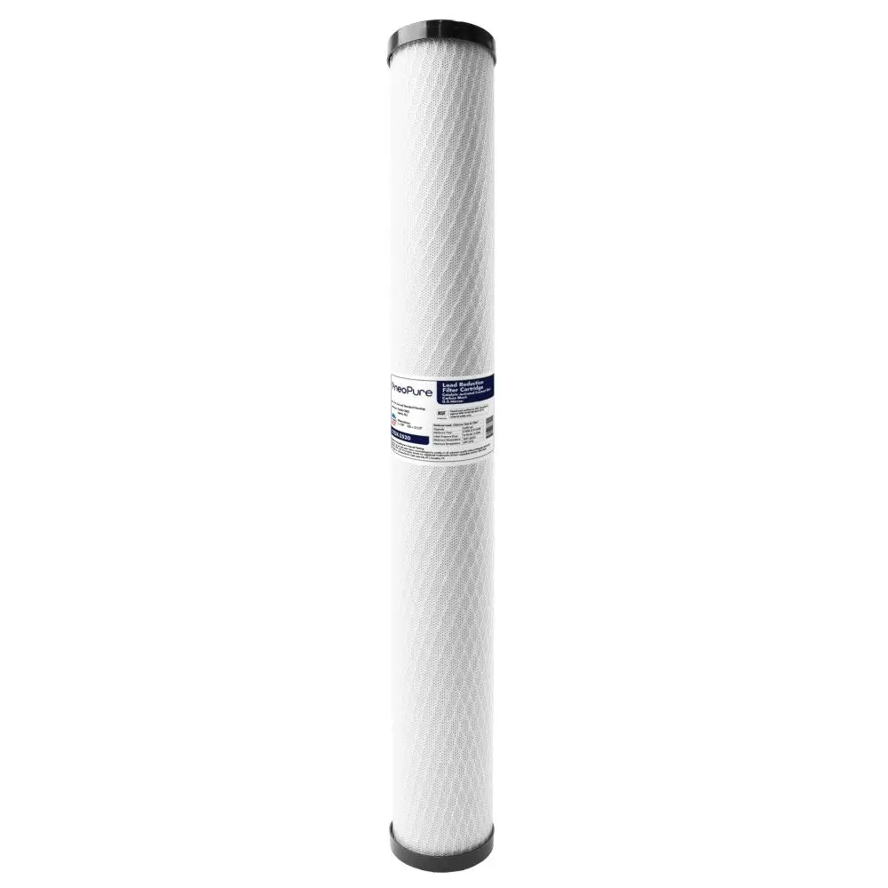 Neo-Pure Ctox-2520 20 X 2-1/2 Cto/Cyst/Lead/Voc Carbon Block Water Filter 0.5 Mic 1