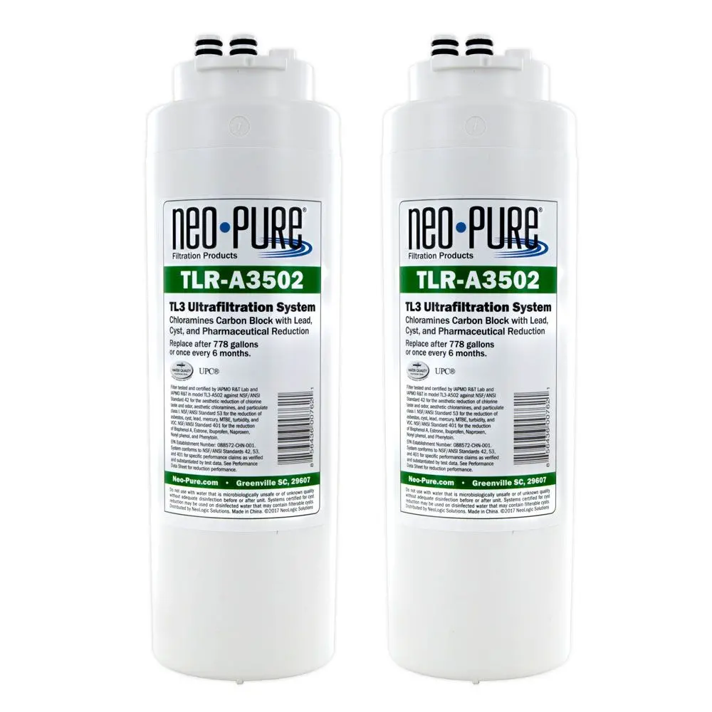 Carbon Block Filter Pack Replacement For Neo-Pure Tl3-A502 1
