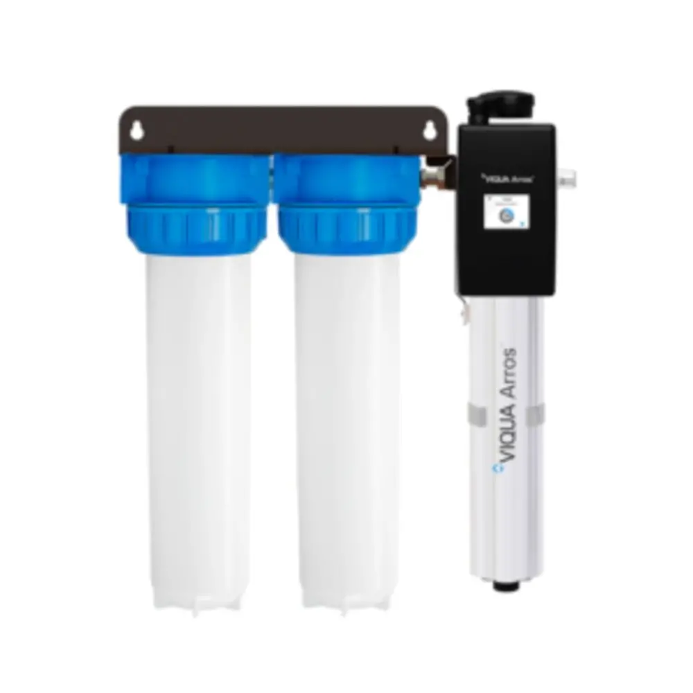 Uv System Viqua Arros 22 Integrated Home System 120V 9Gpm@125Psi W/1X20" Sed Filt & 1X20" Carb Filt 1