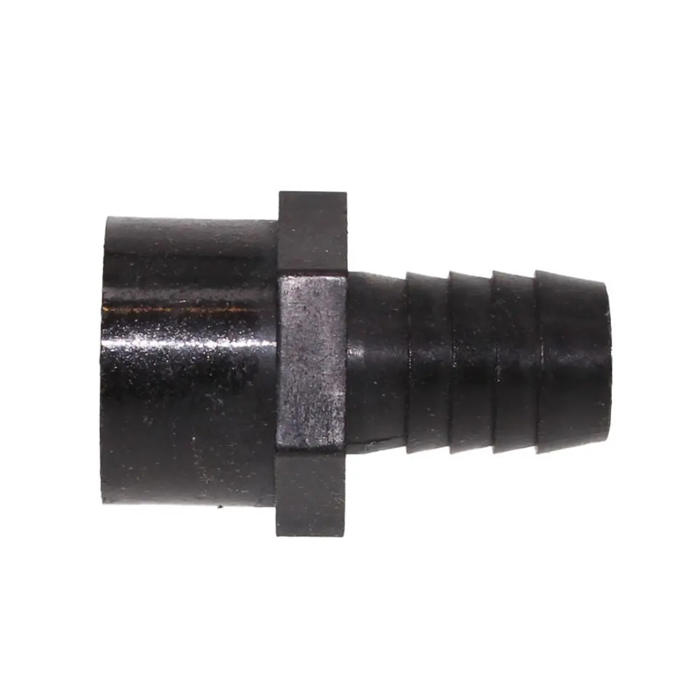 Female Barb Adapter - 5/8 Barb X 1/2 Fnpt - Black Polypropylene 3