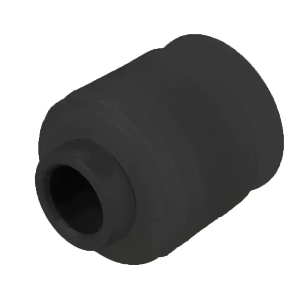 Black Kynar Pvdf Cap - 1/4 1