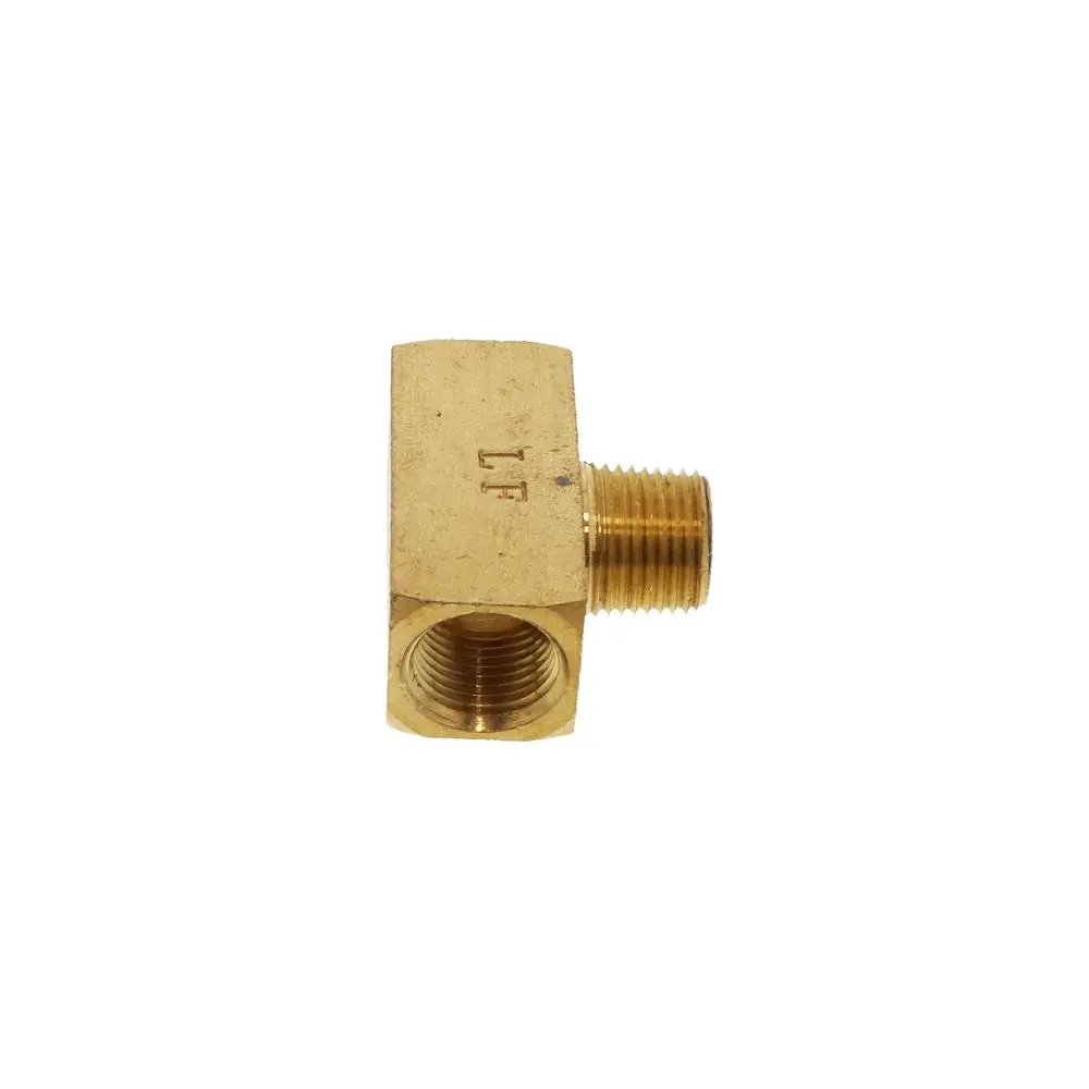 Lead-Free Brass Branch Tee 3/8 Fpt X 3/8 Fpt  X 3/8 Mpt 1