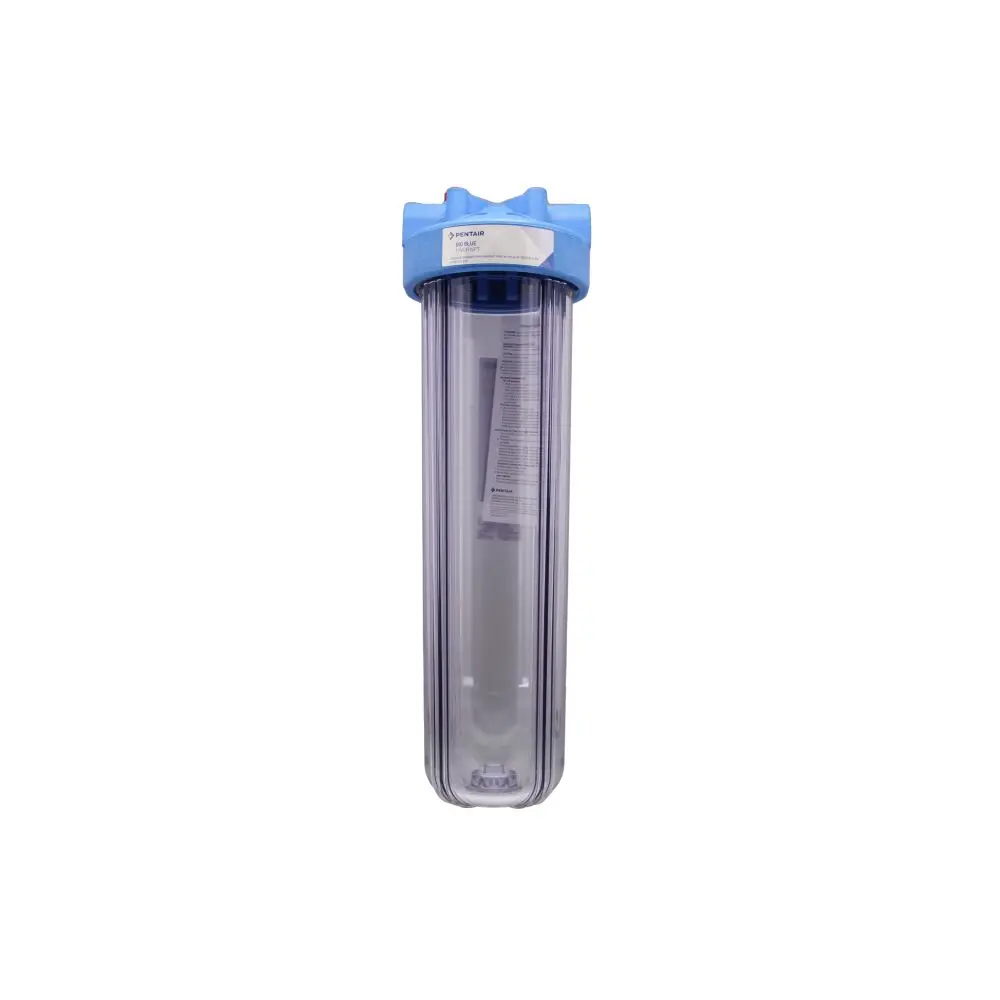 Pentek 166201  1" #20 Big Clear (San) Blue/Clear W/Pr 1