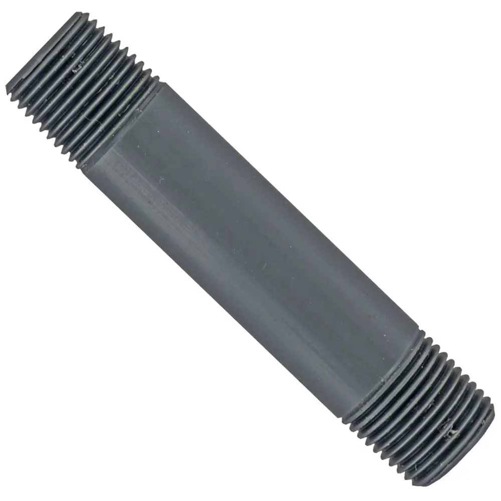Schedule 80 Pvc Nipple 1/2" Mip X 4" 1