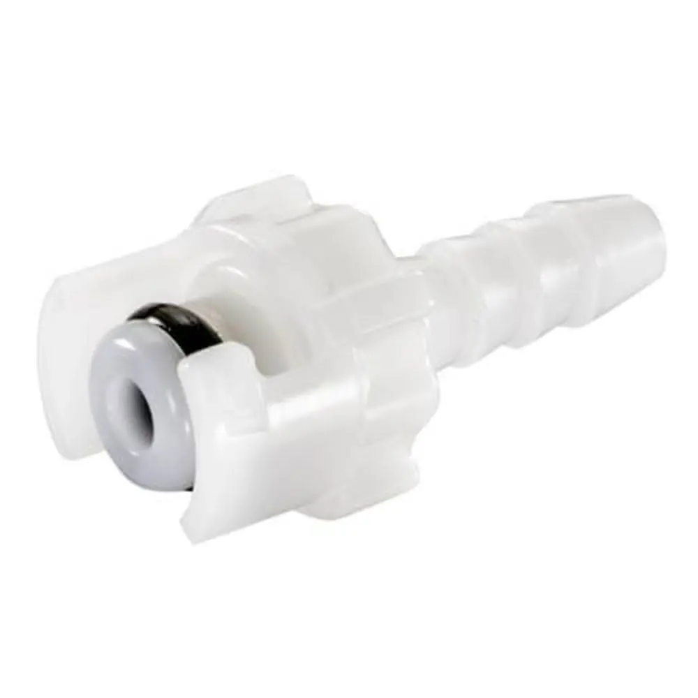 Linktech 10Ac Series Straight Male, Non-Valved, 1/8" Hb, Natural Acetal, Buna N 1