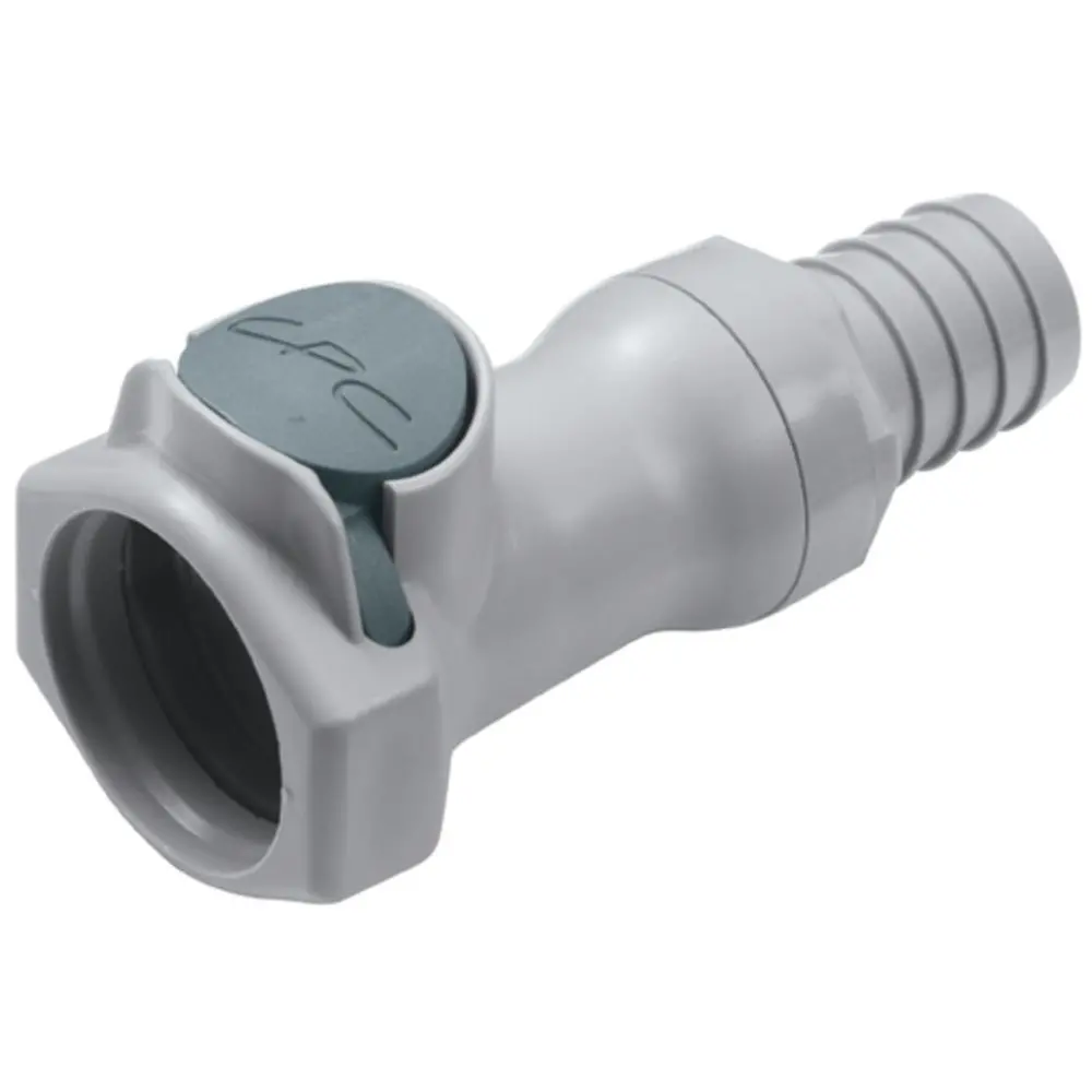 Colder 64900 5/8 Hose Barb Valved In-Line Coupling Body (Hfcd171012 Nsf) 1