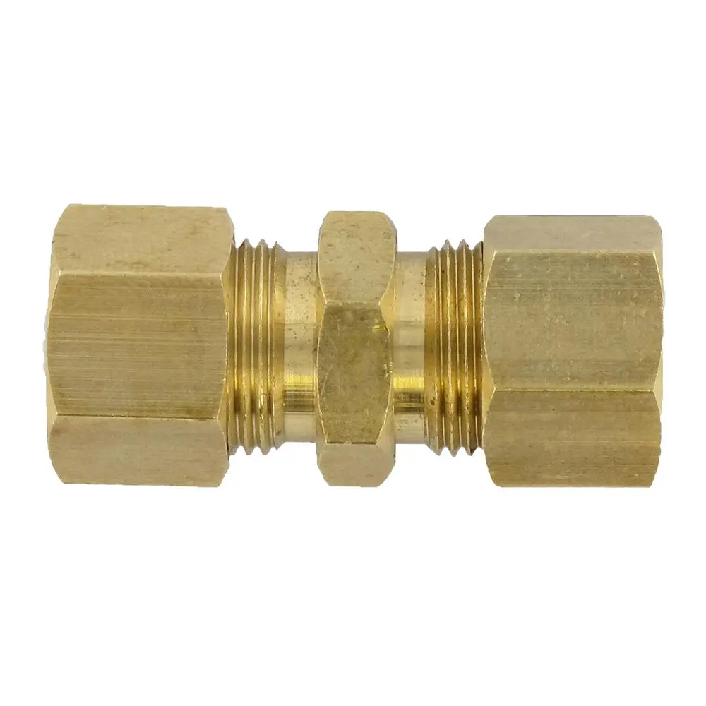 Brass Compression Union 3/8 X 3/8 Compression 1