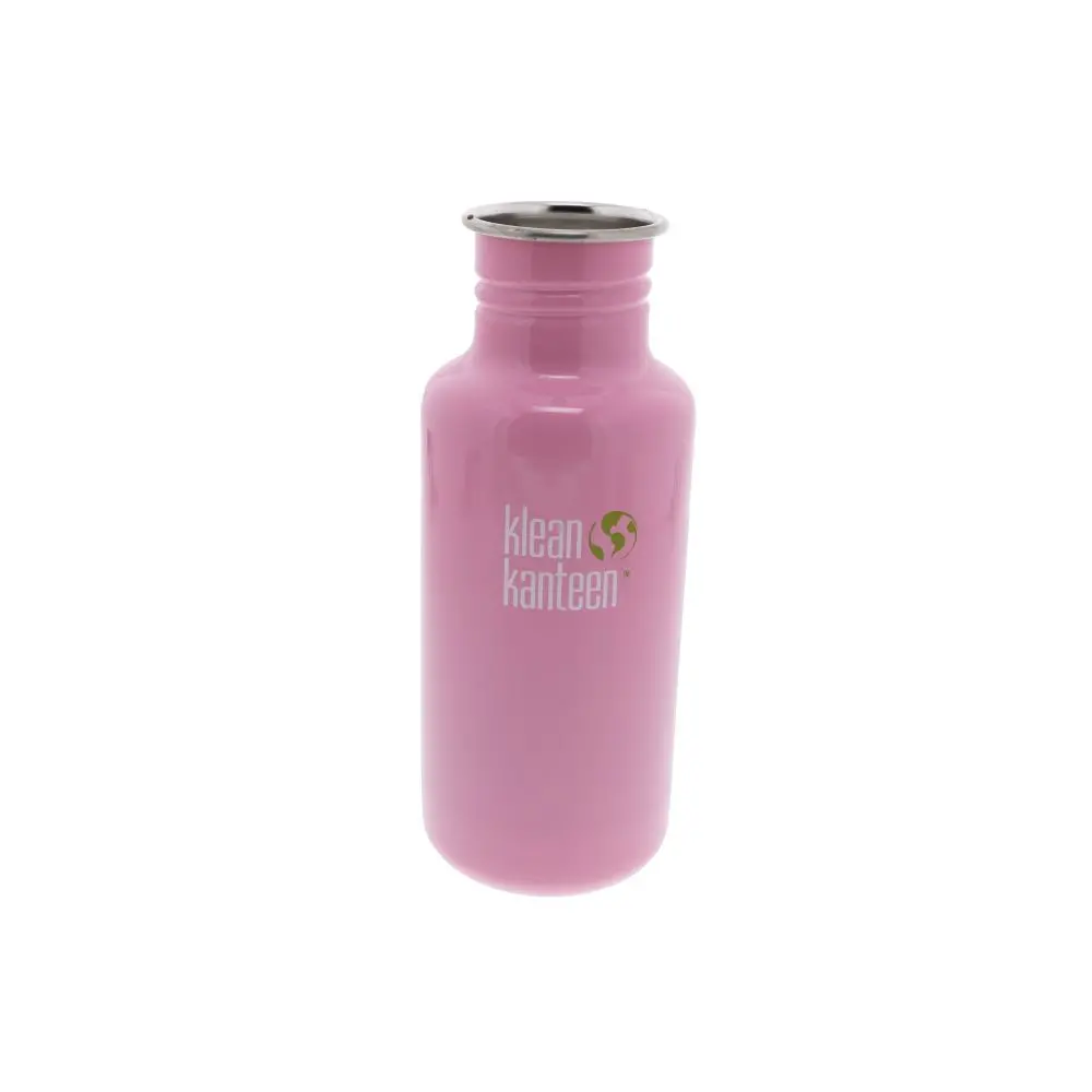 Klean Kanteen Classic 18 Oz. Stainless Steel Water Bottle W/ Poly Loop Cap 2