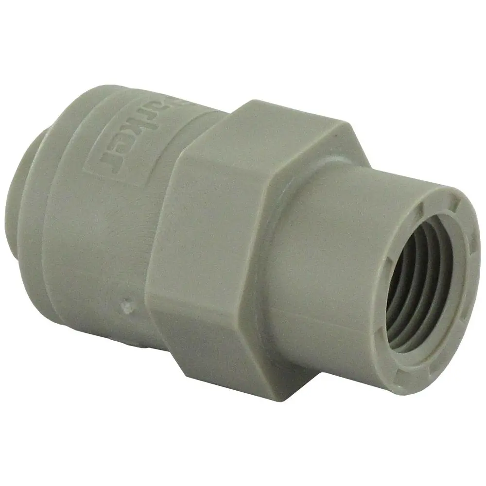 Parker A4fc2-Mg Trueseal Acetal Female Connector 1/4" Qc X 1/8" Fnpt 1