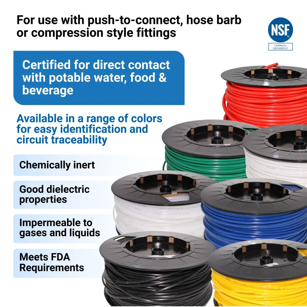 Blue 4Mm Od Lldpe Polyethylene Tubing 2