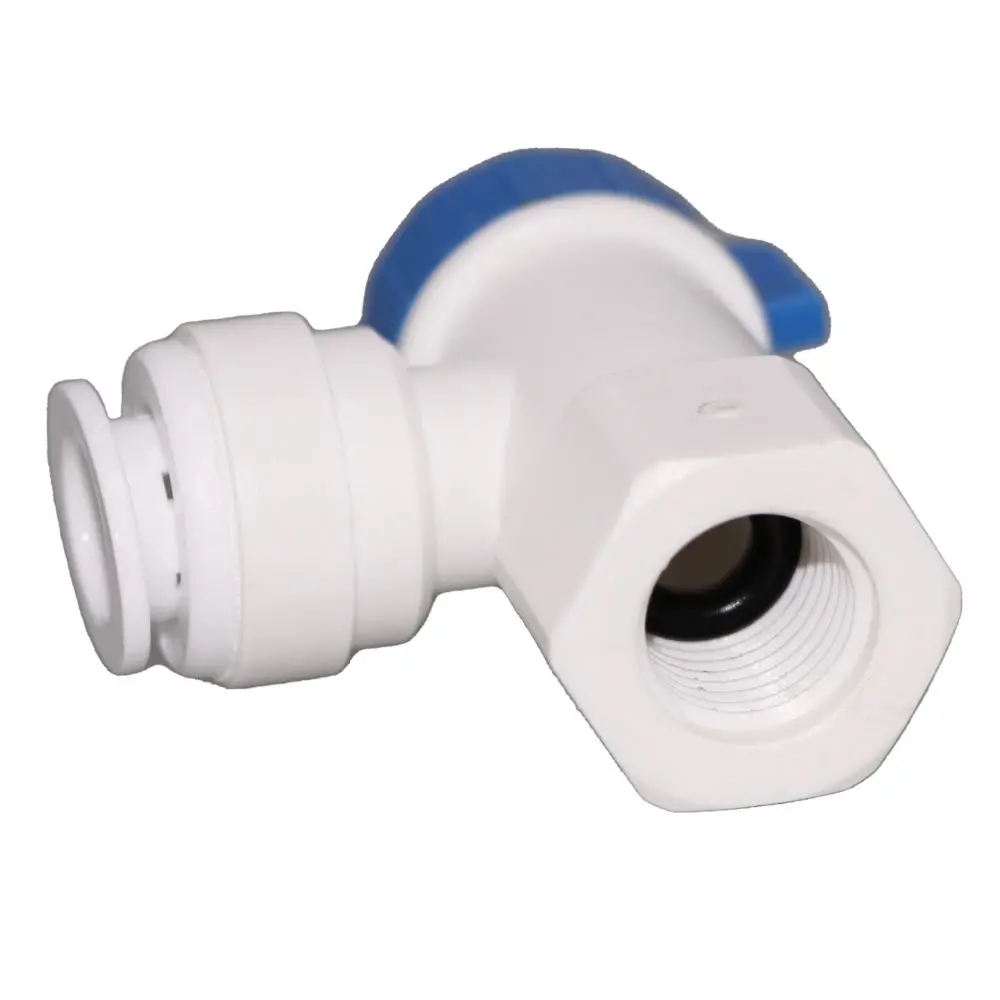 Tank Valve Female Elbow 1/4" Fpt X 3/8" Quick-Connect 1