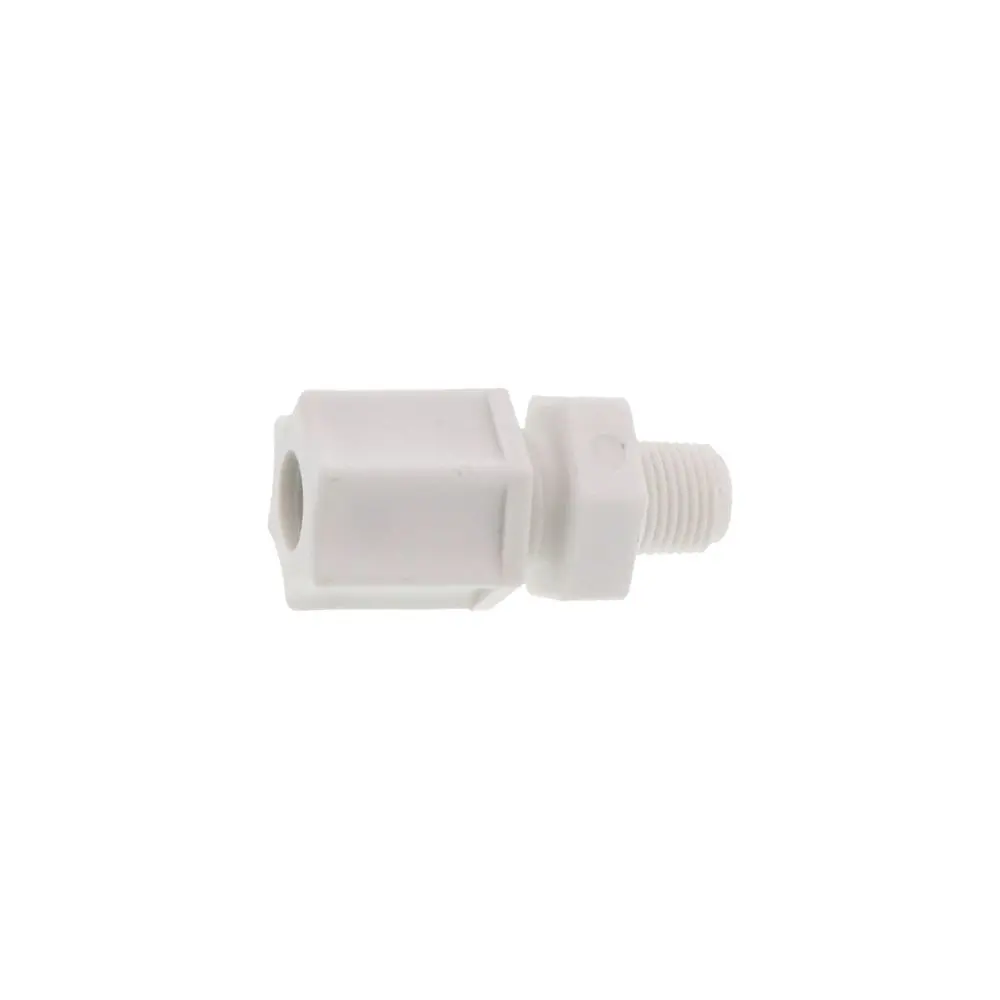 Jaco 10-5-2-P-Pg Polypropylene Male Connector 5/16 Od Tube X 1/8 Mpt 1