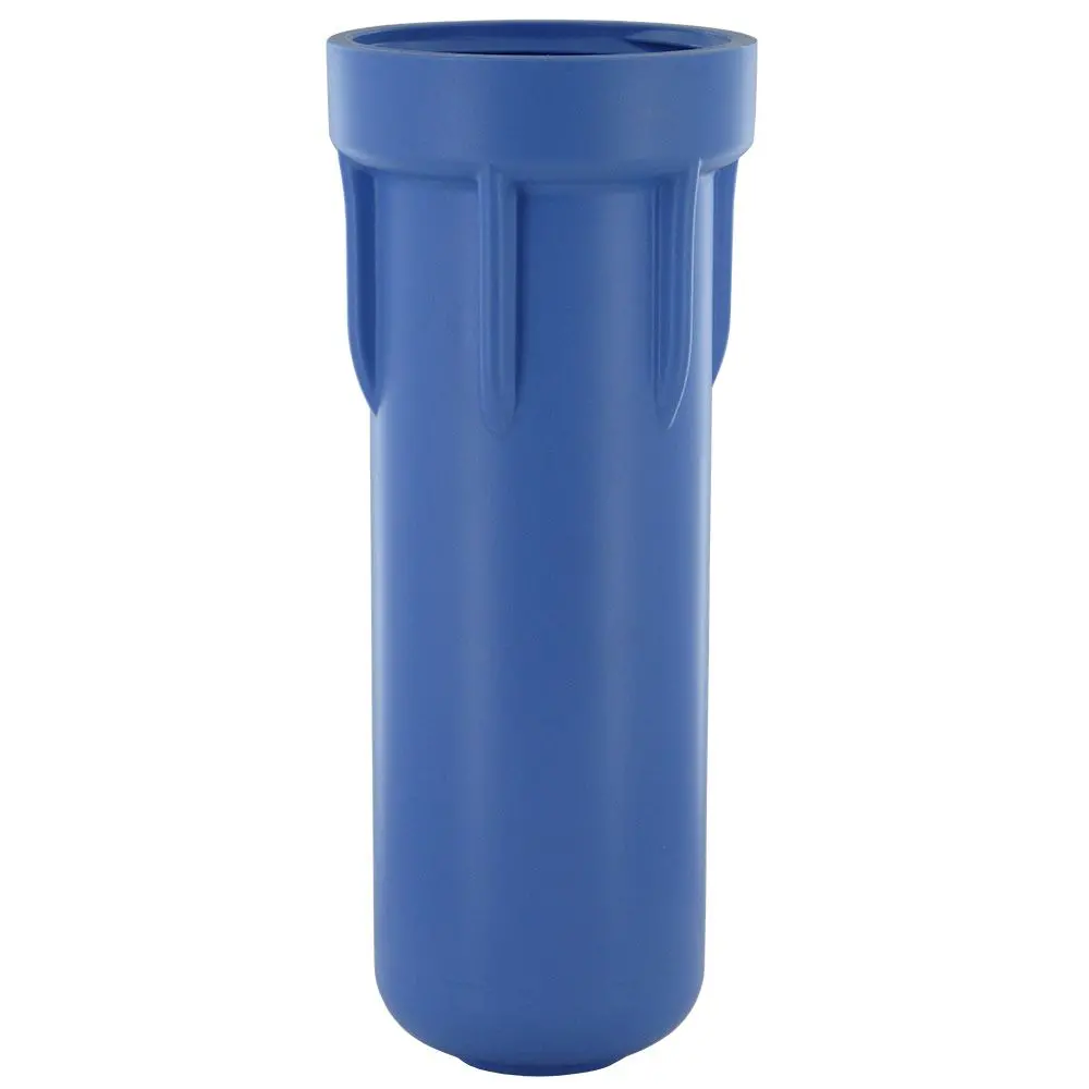 Pentek 153202 #10 Blue Sump For 10" 3G Slim Line Housings 1