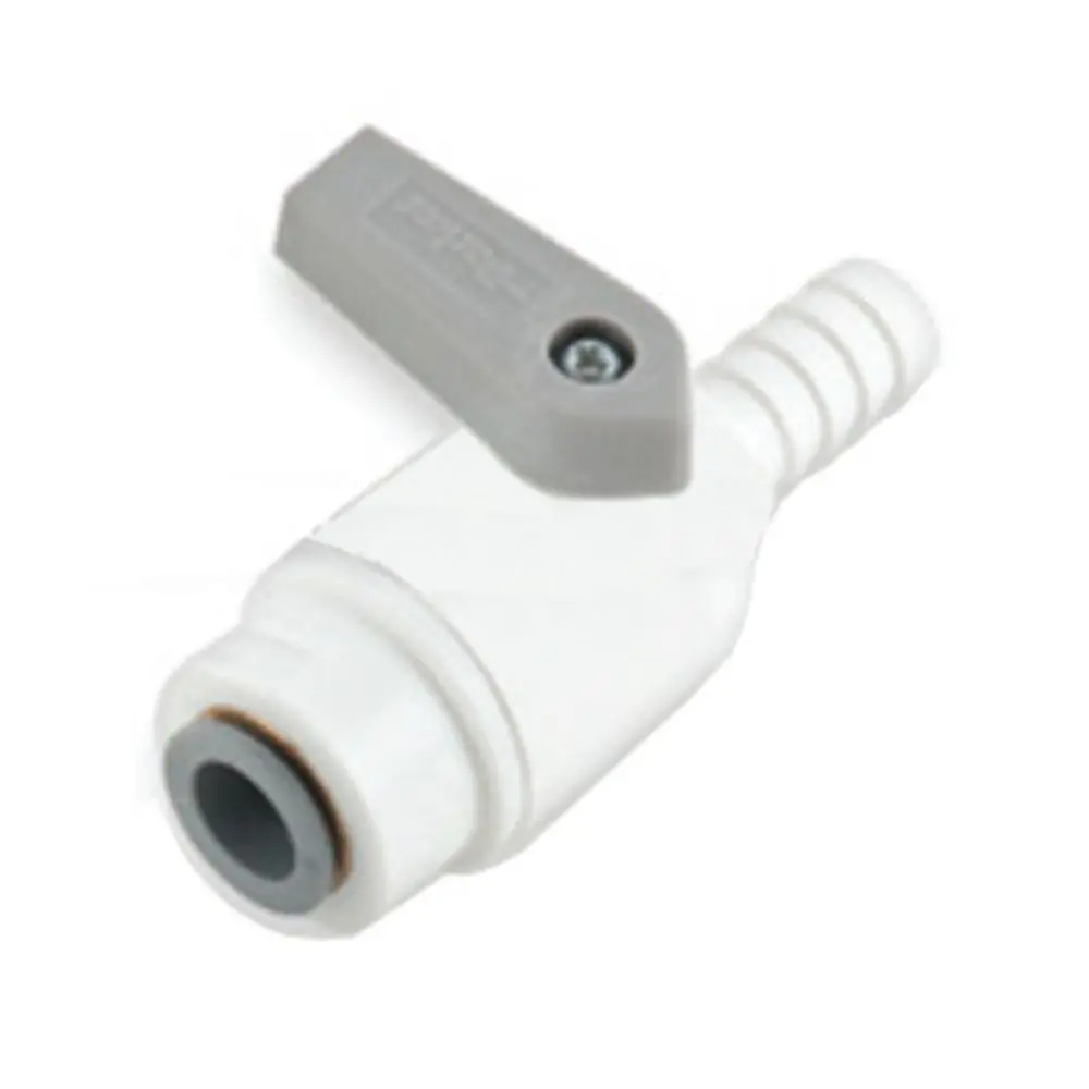 Parker Liquifit Par-Barb Valve Union Connector - 1/4 Id Barb X 1/4 Qc 1