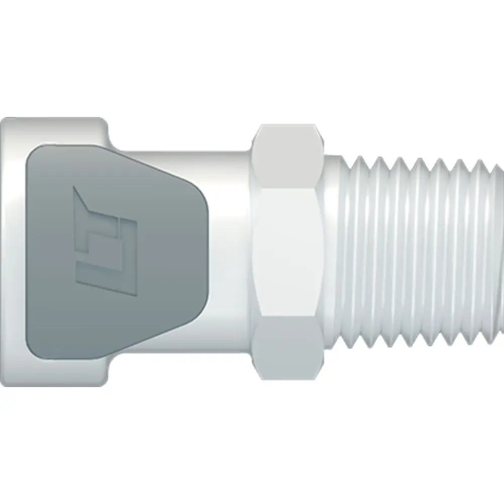 Linktech 50Ac Series Male Thread Female, Non-Valved, 1/4" Mnpt, Natural Acetal 1