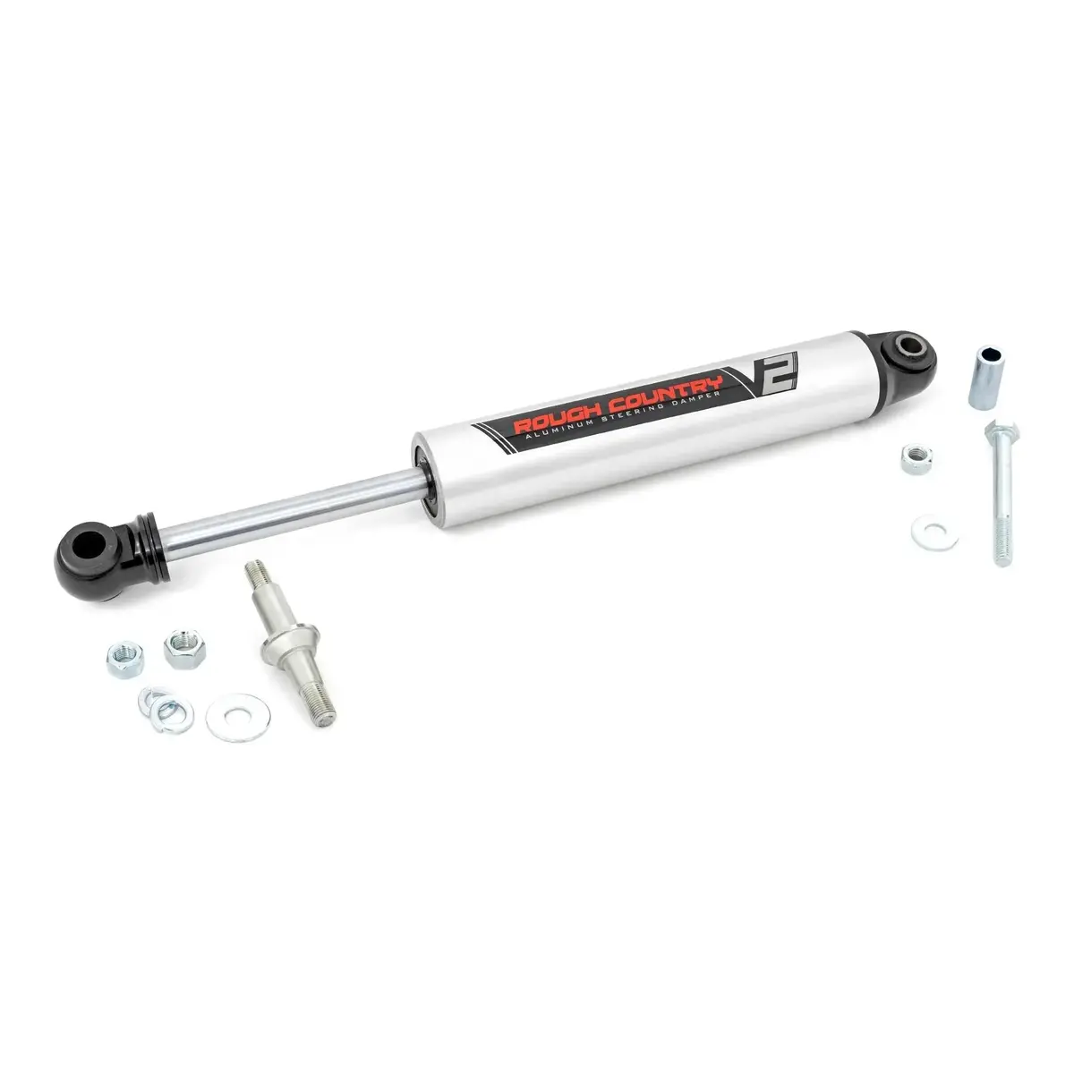 Rough Country V2 Steering Stabilizer, 2001-2010 Lb7/Lly/Lbz/Lmm 1