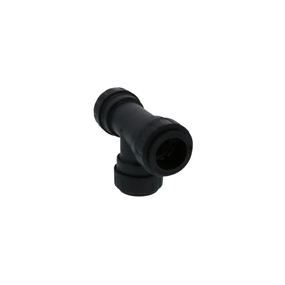 John Guest Prolock Black Union Tee - 3/4 Cts 3