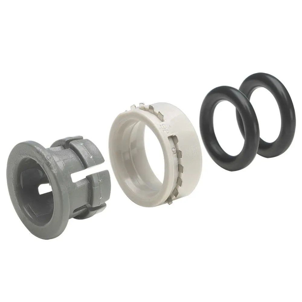 John Guest Plastic Half Cartridge - 1/4 Gray Double Nitrile O-Ring 1