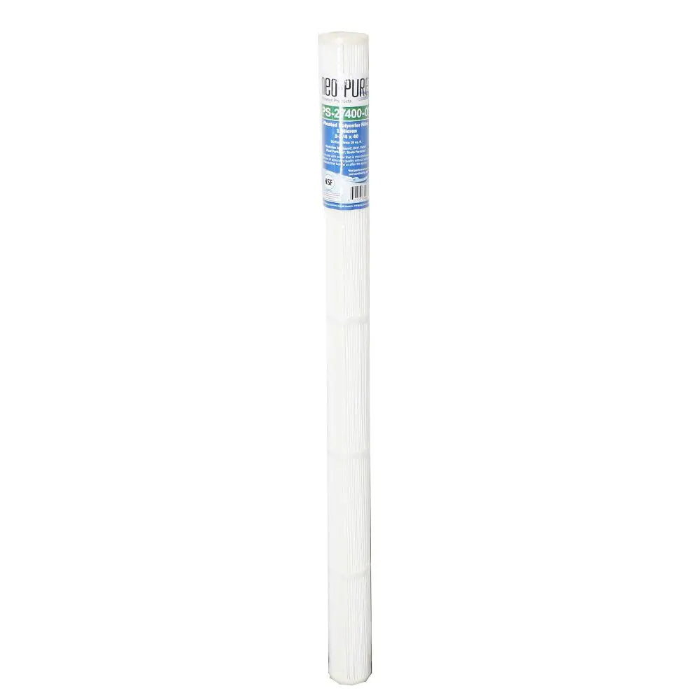 Neo-Pure Ps-27400-01 40" High Efficiency Pleated Filter 1 Micron 2