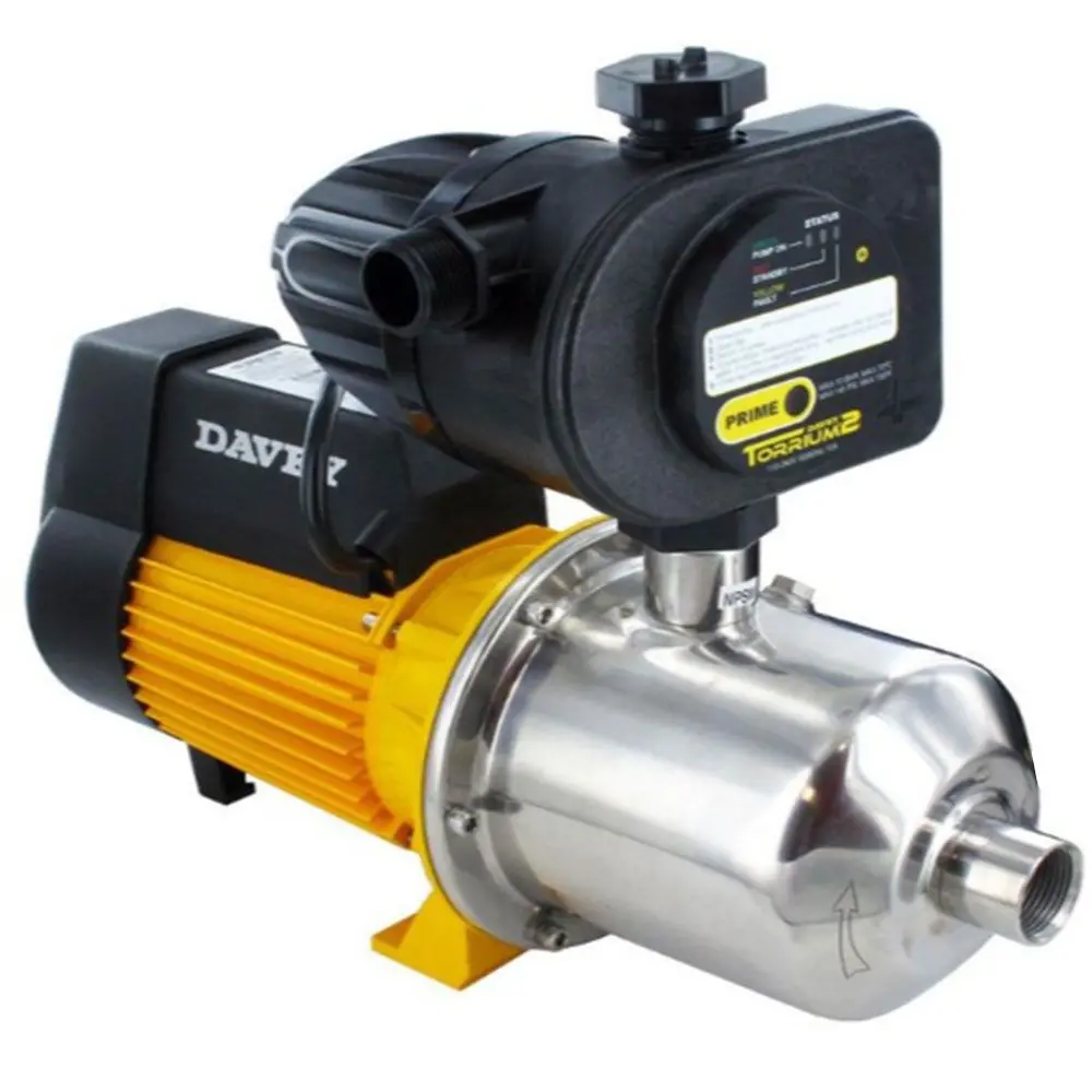 Davey Bt20-40 Booster System With Torrium2 - +40 Psi 20 Gpm 240V 1