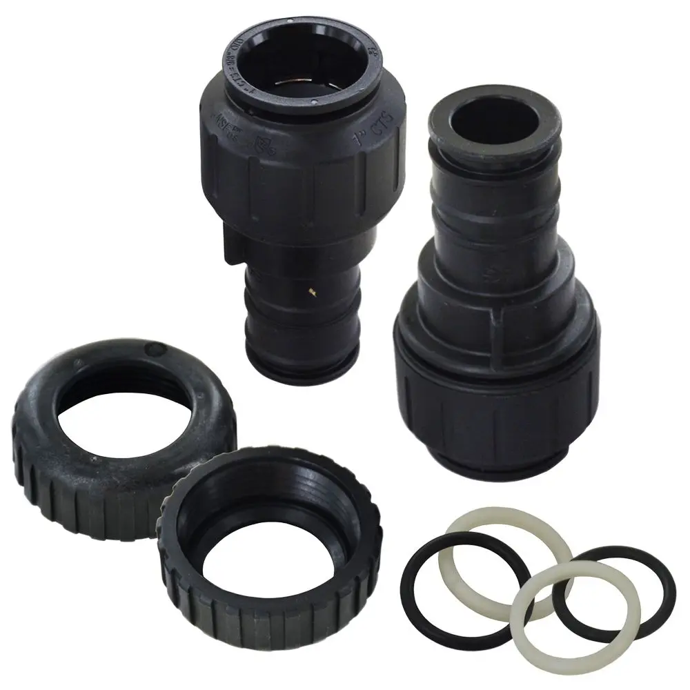Clack Ws1 V3007-17 John Guest 1" Cts Straight Assembly 1