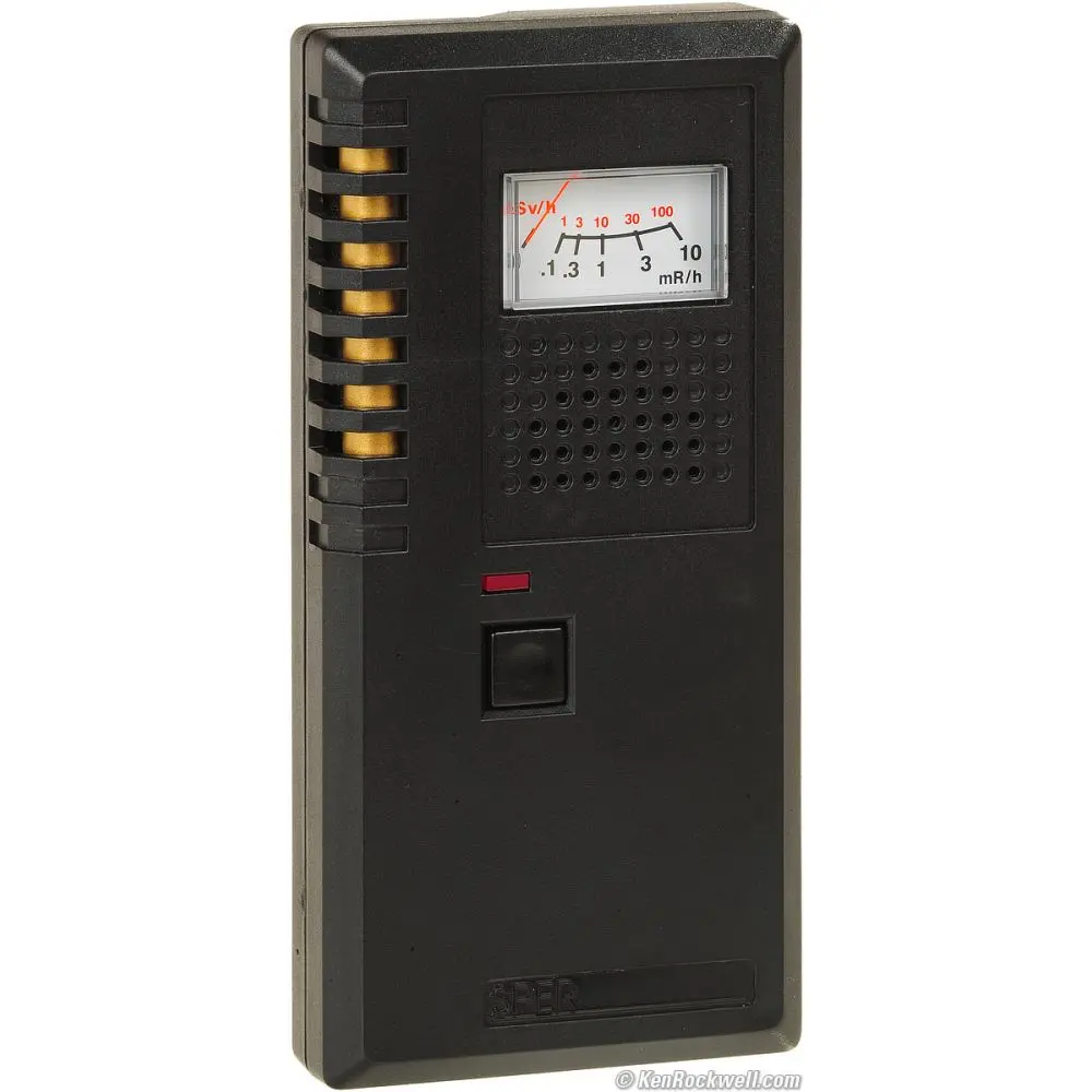 Dx-1 Handheld Radiation Monitor (0-10 Mr/Hr) 1