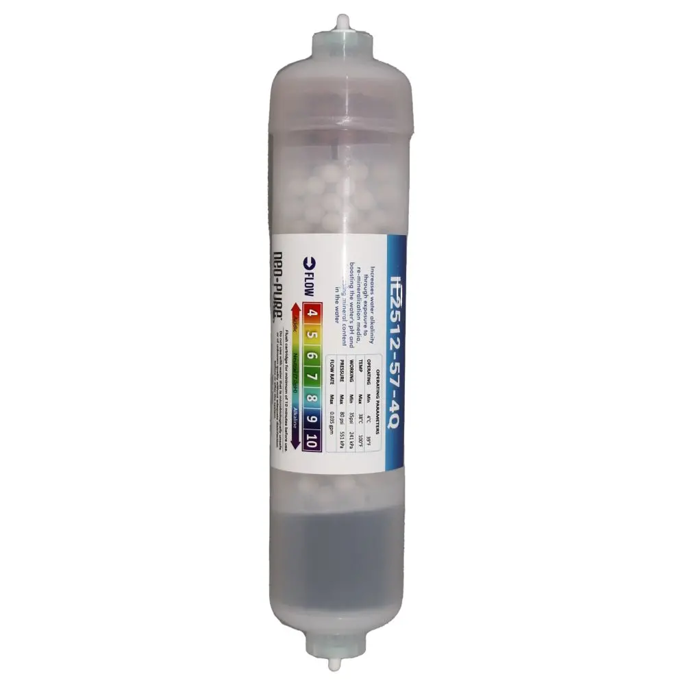 Neo-Pure Il2512-57-4Q Inline Alkaline Filter Cartridge 1/4" Qc 1