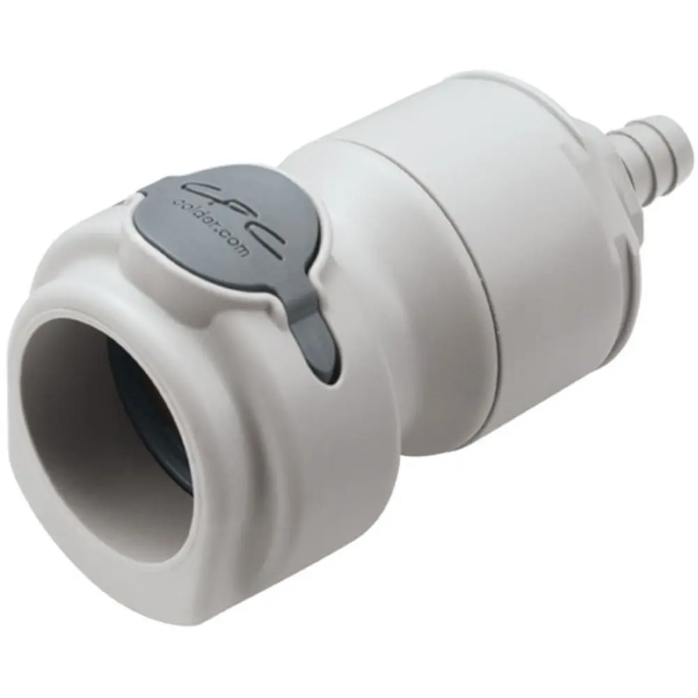 Nshd17010 Valved In-Line  Coupling Body 5/8 Id 1