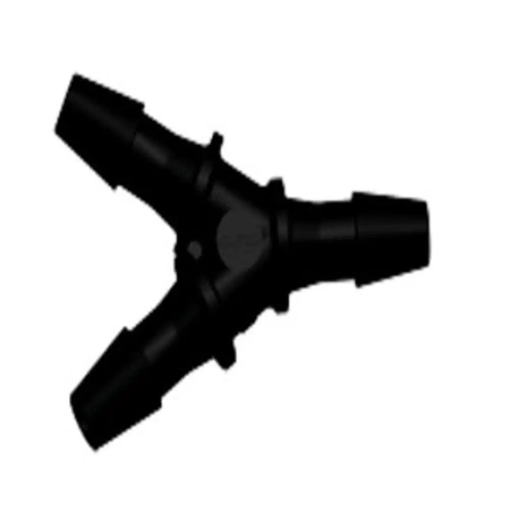Hy431 Y Fitting Black Nylon 1/8 Hb X 1/8 Hb X 1/8 Hb 1