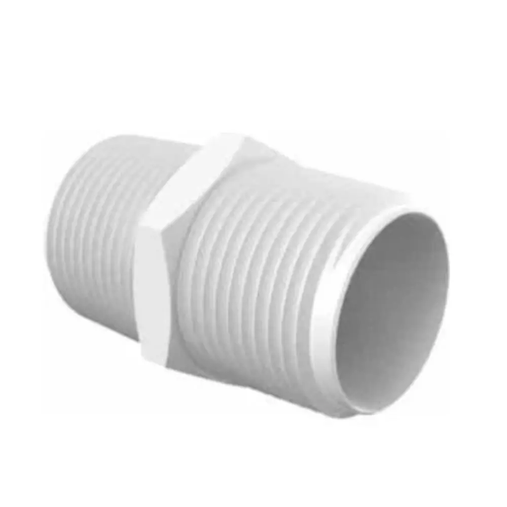 Nipple Hex - 1.5" Mpt Natural Nylon 1