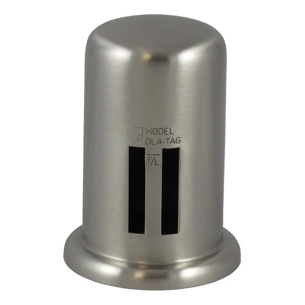 Brass Cover Cap For Twin Inlet Air Gap - Satin Brass 1